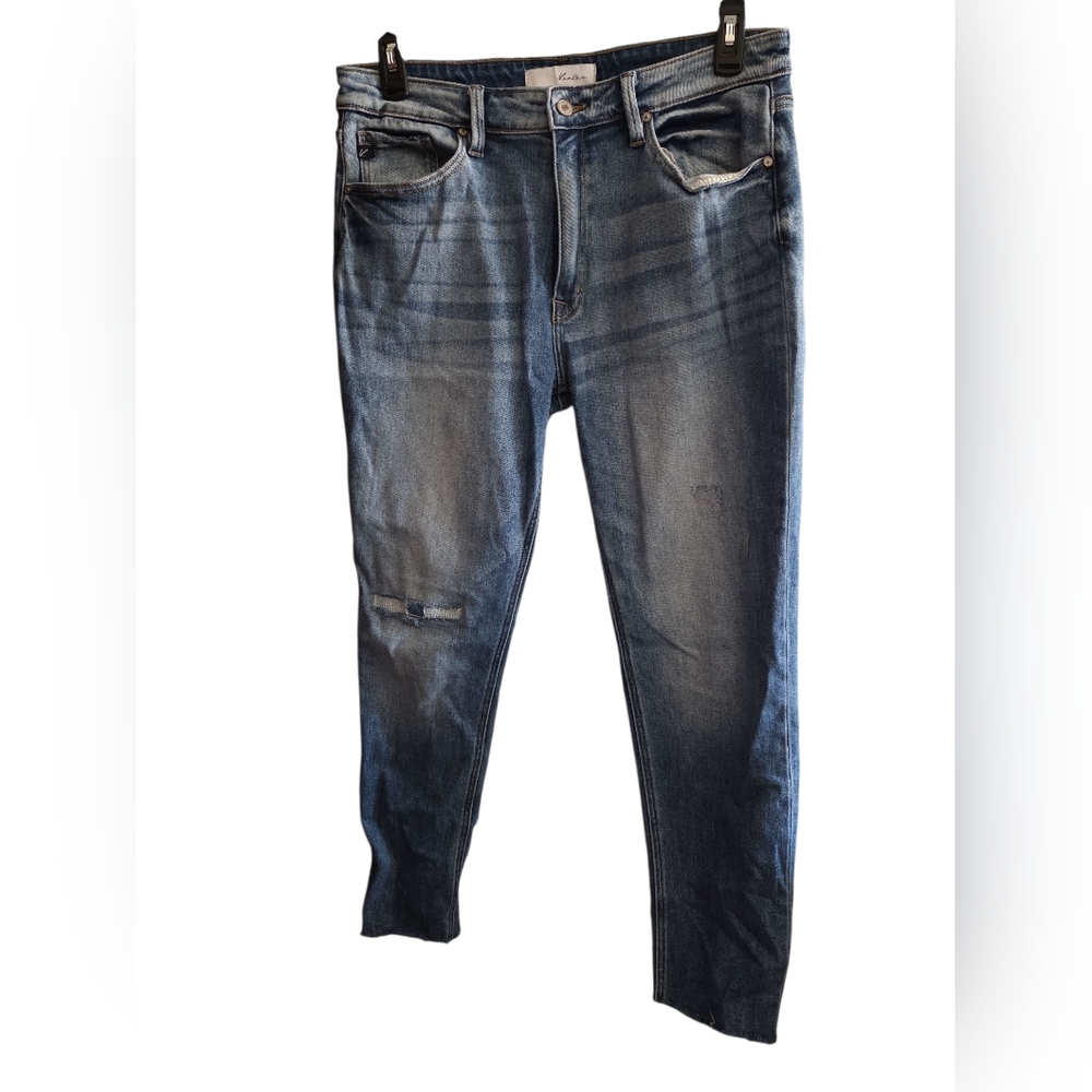 KanCan High Rise Distressed Jeans